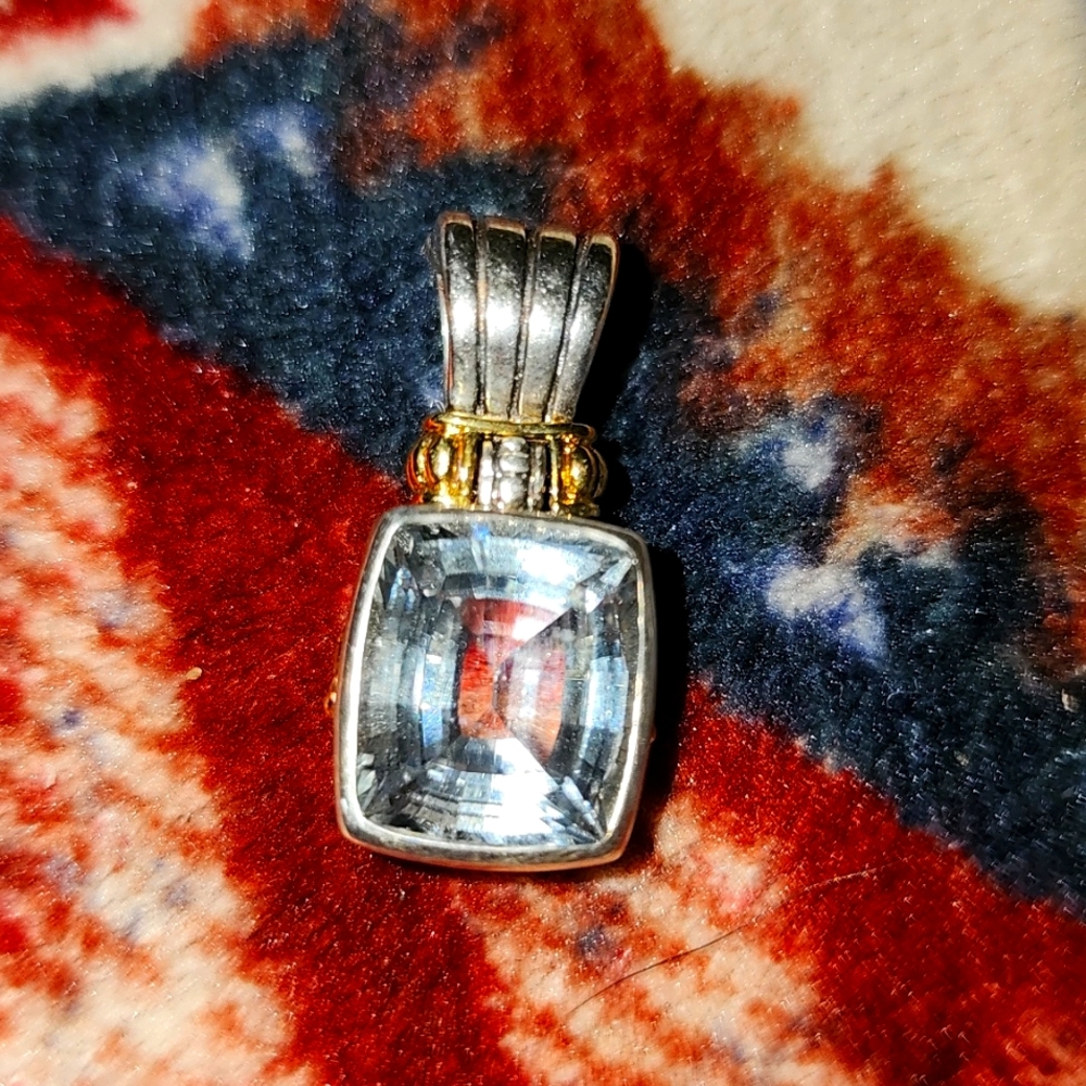 Lagos White Topaz Pendant